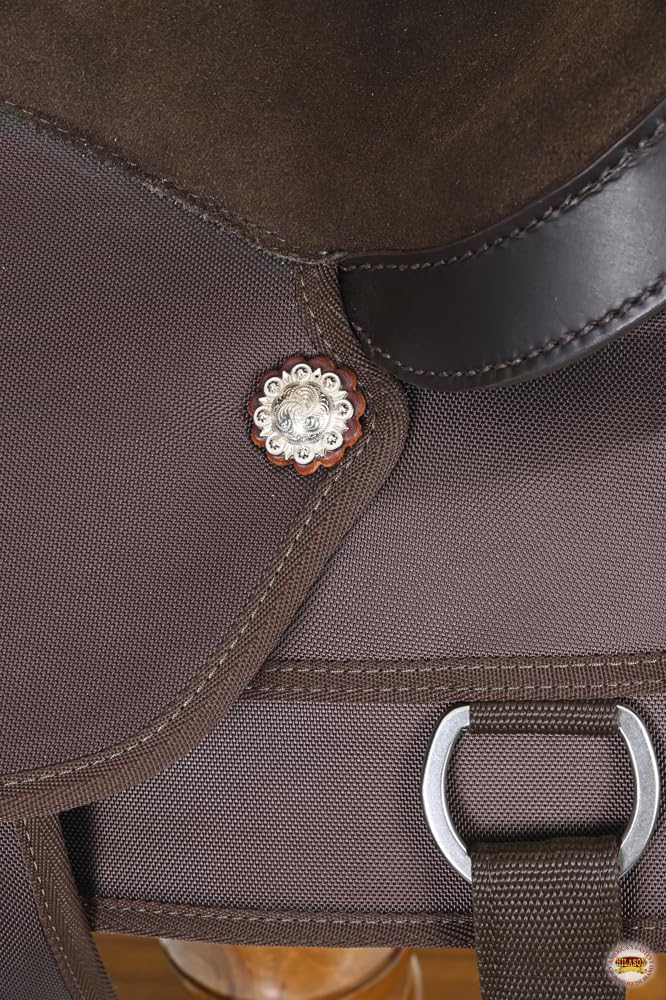 Brown Leather Western Horse Saddle K45444