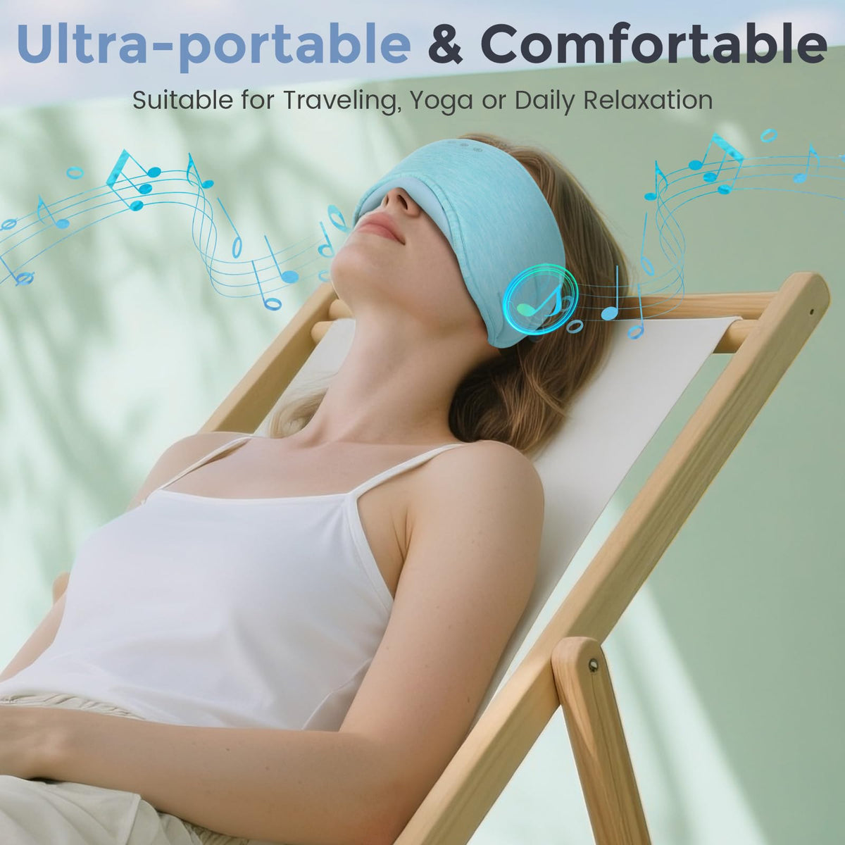Bluetooth Sleep Mask with Headphones V88778