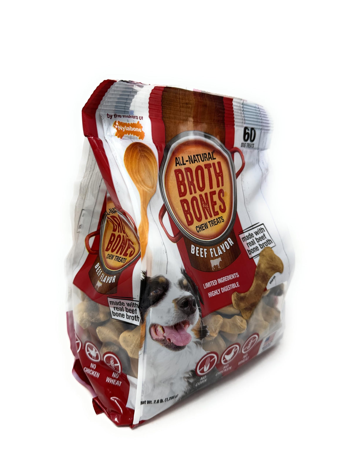 Beef Broth Bones for Dogs 60 Count Q578