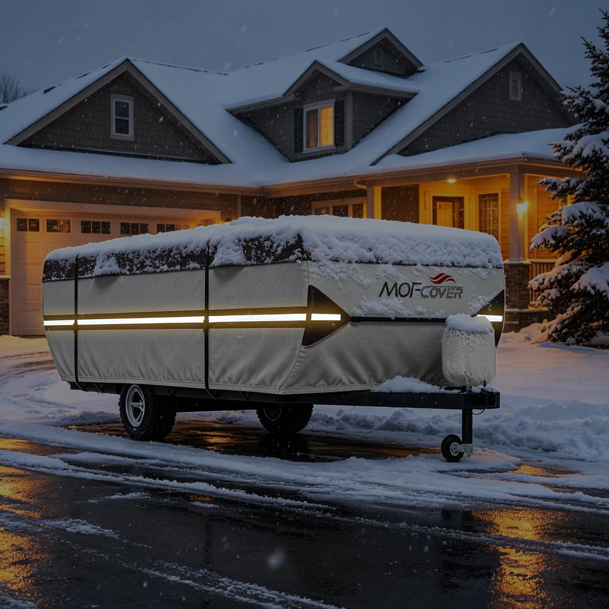 9 Layers Waterproof 14-16ft Pop Up Camper Cover S57077