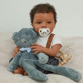 Black 20" Reborn Baby Dolls H87384