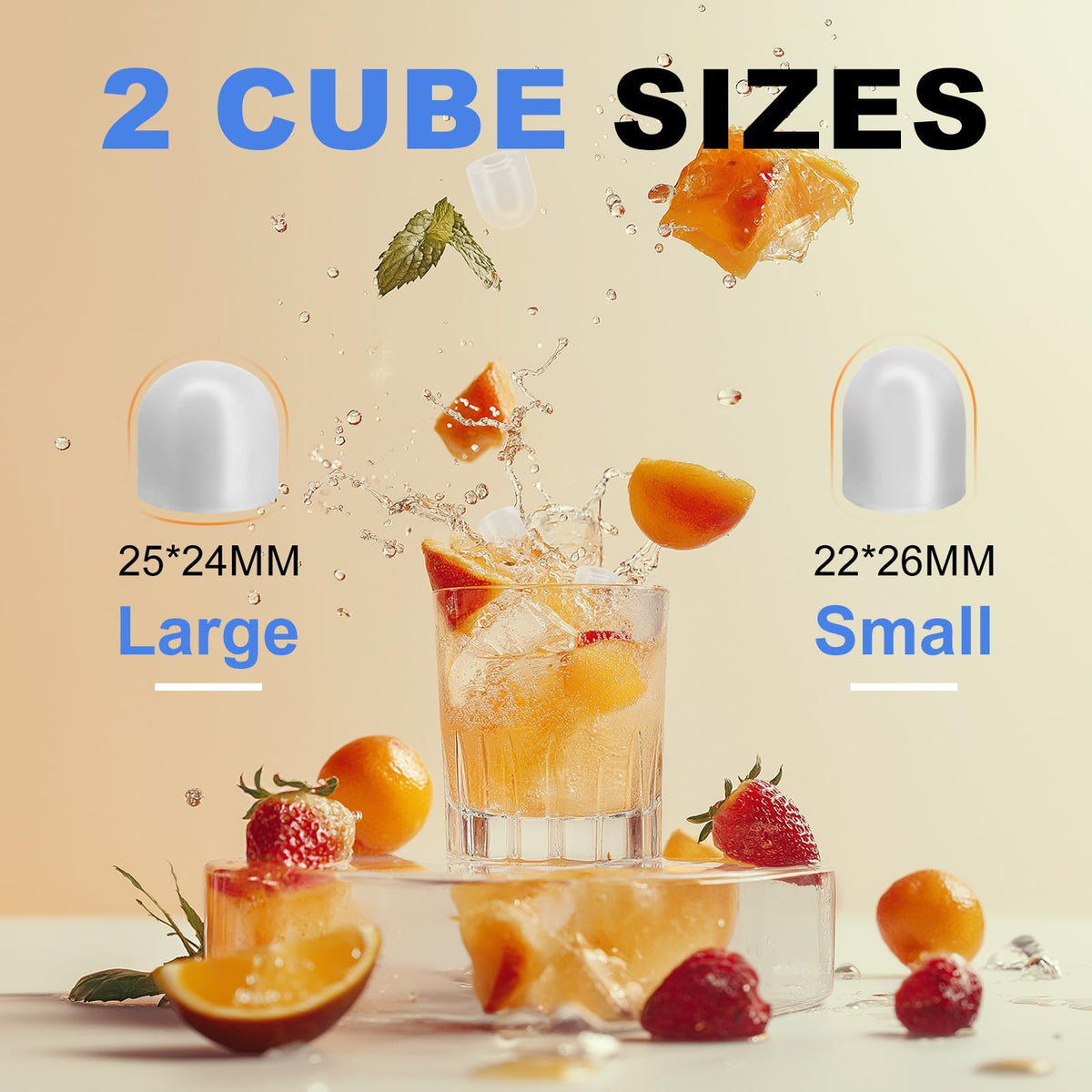 Portable Countertop Ice Maker Machine with Handle U5123