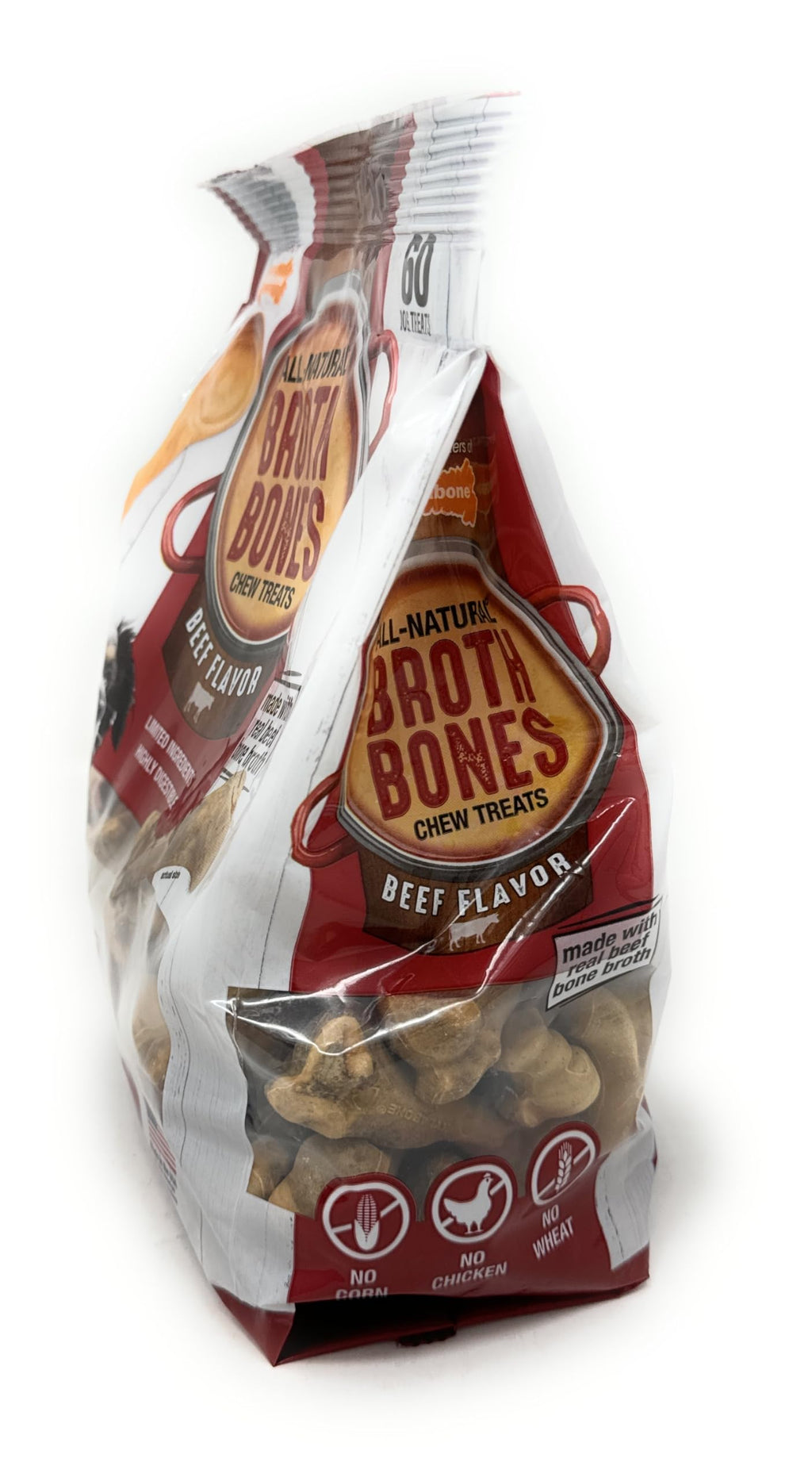 Beef Broth Bones for Dogs 60 Count Q578