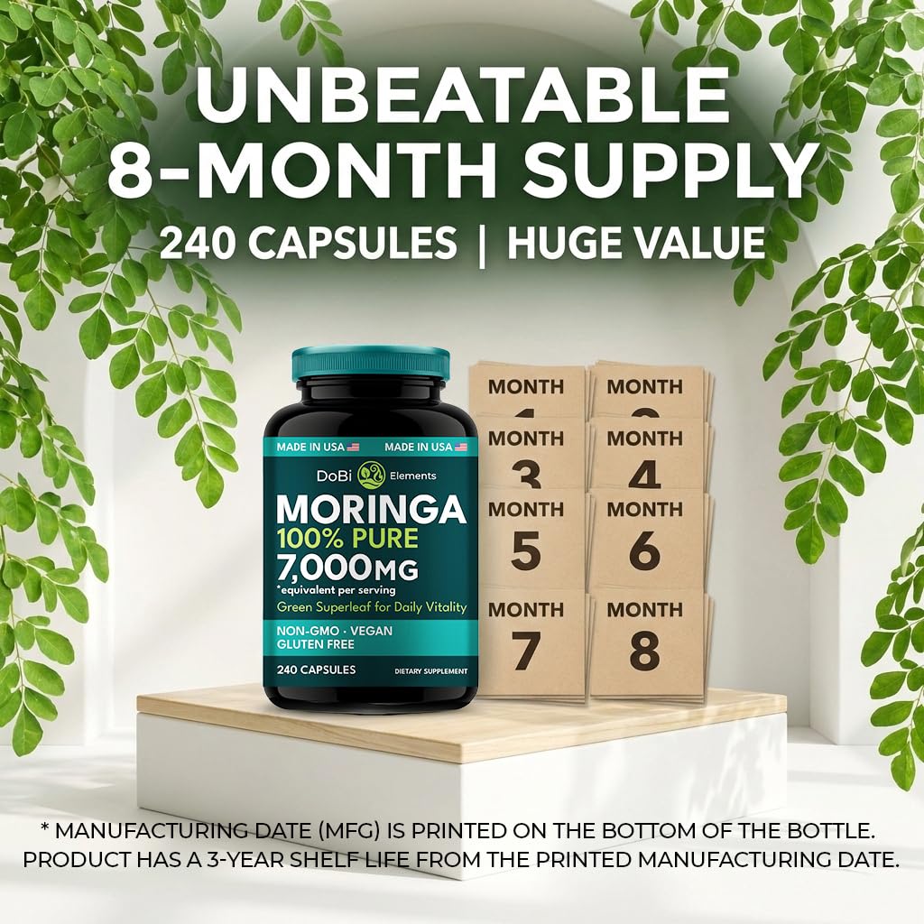 Moringa Capsules 240 Capsules B964