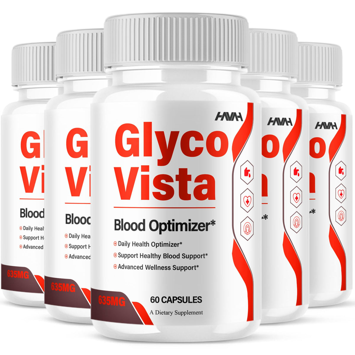 5 Pack 300 Capsules I643
