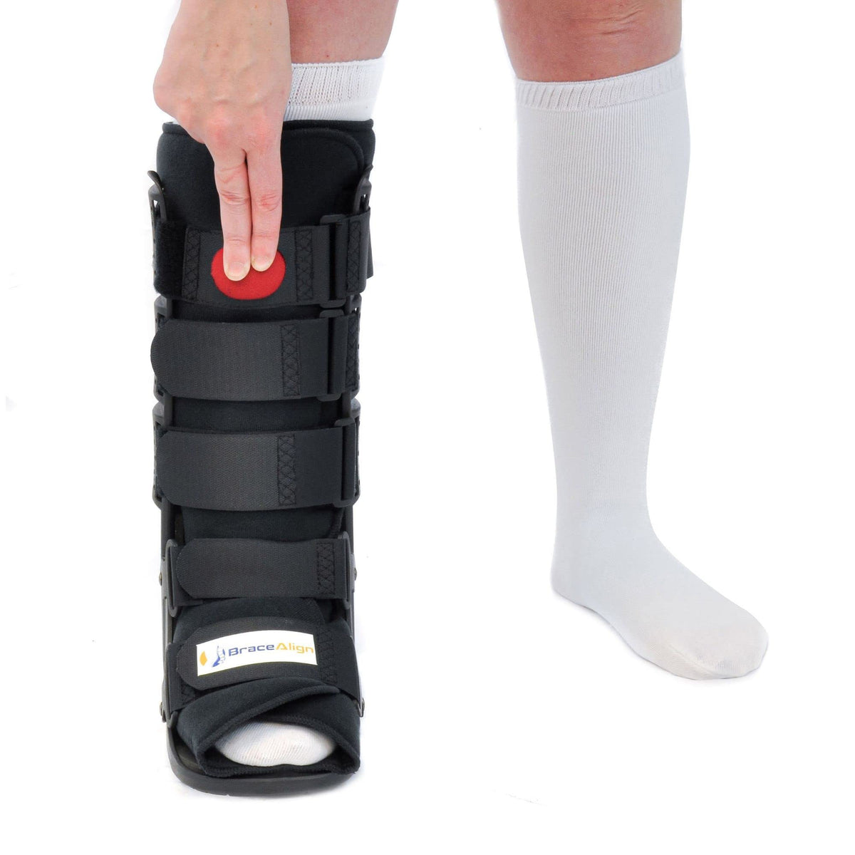 Tall CAM Walker Boot + Ankle & Foot Ice Pack Cold Wrap A249761