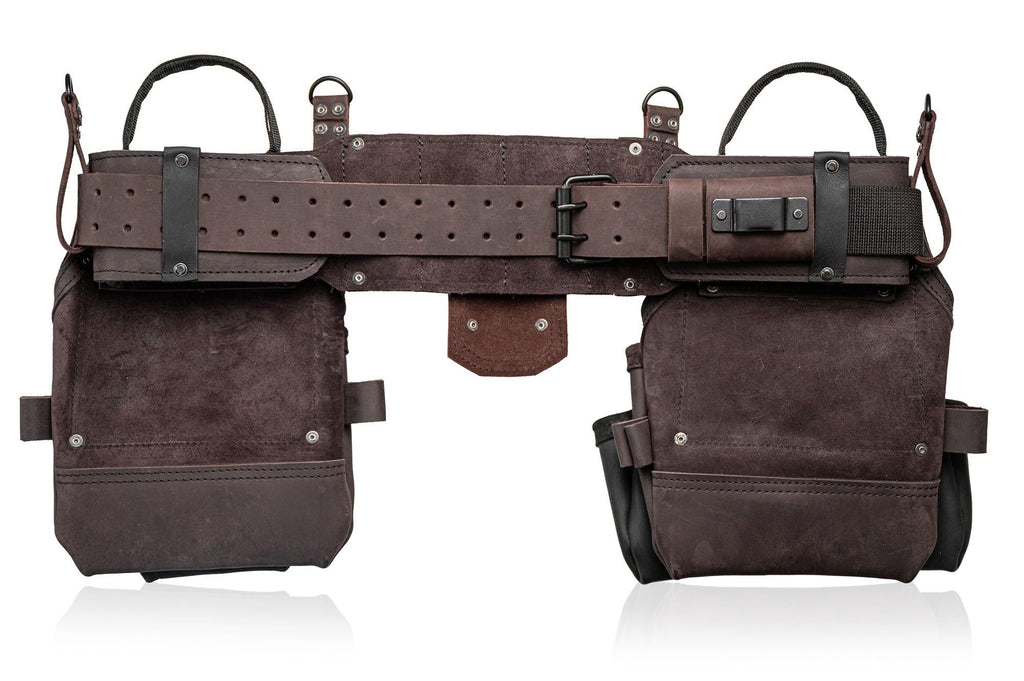 Top Grain Leather Tool Belt 18 Pockets P9245