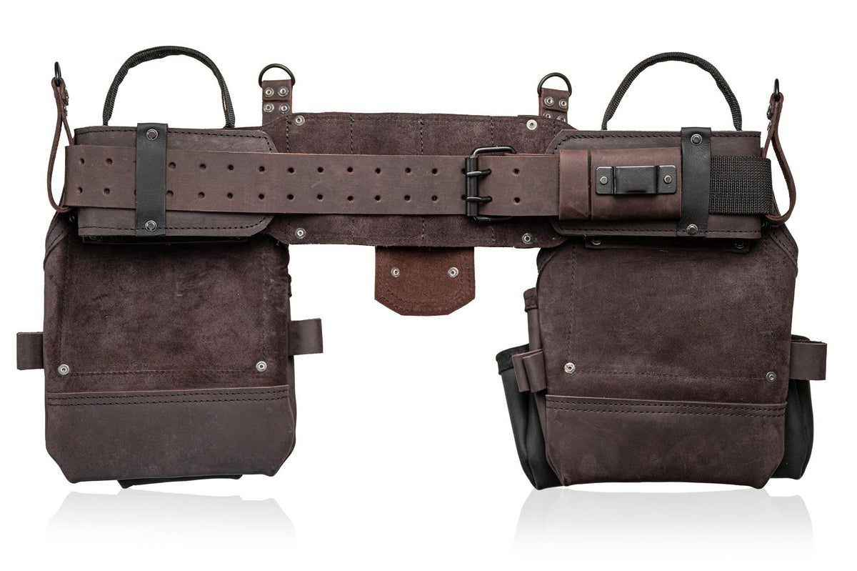 Top Grain Leather Tool Belt 18 Pockets P9245