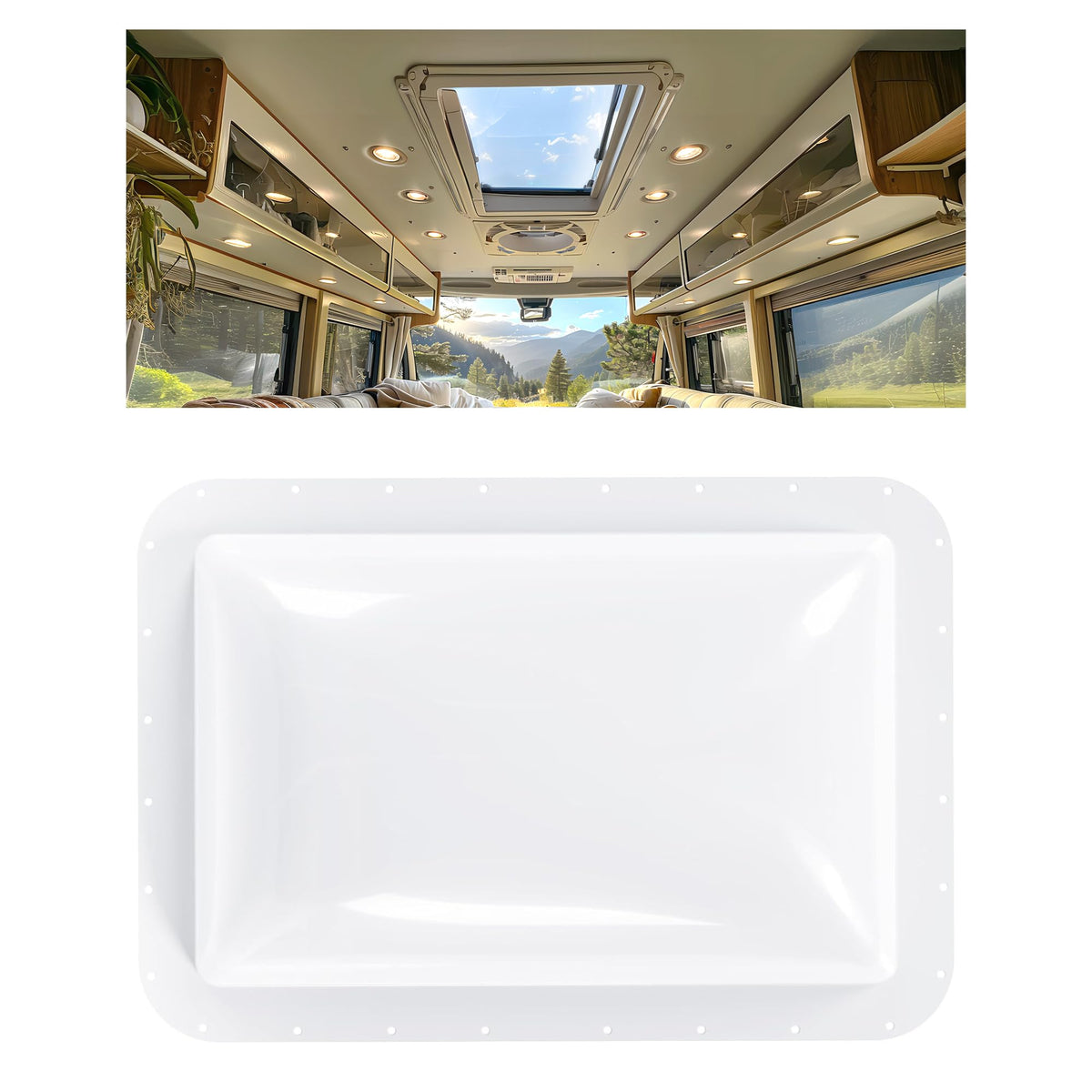 18" x 26" RV Skylight Cover B221