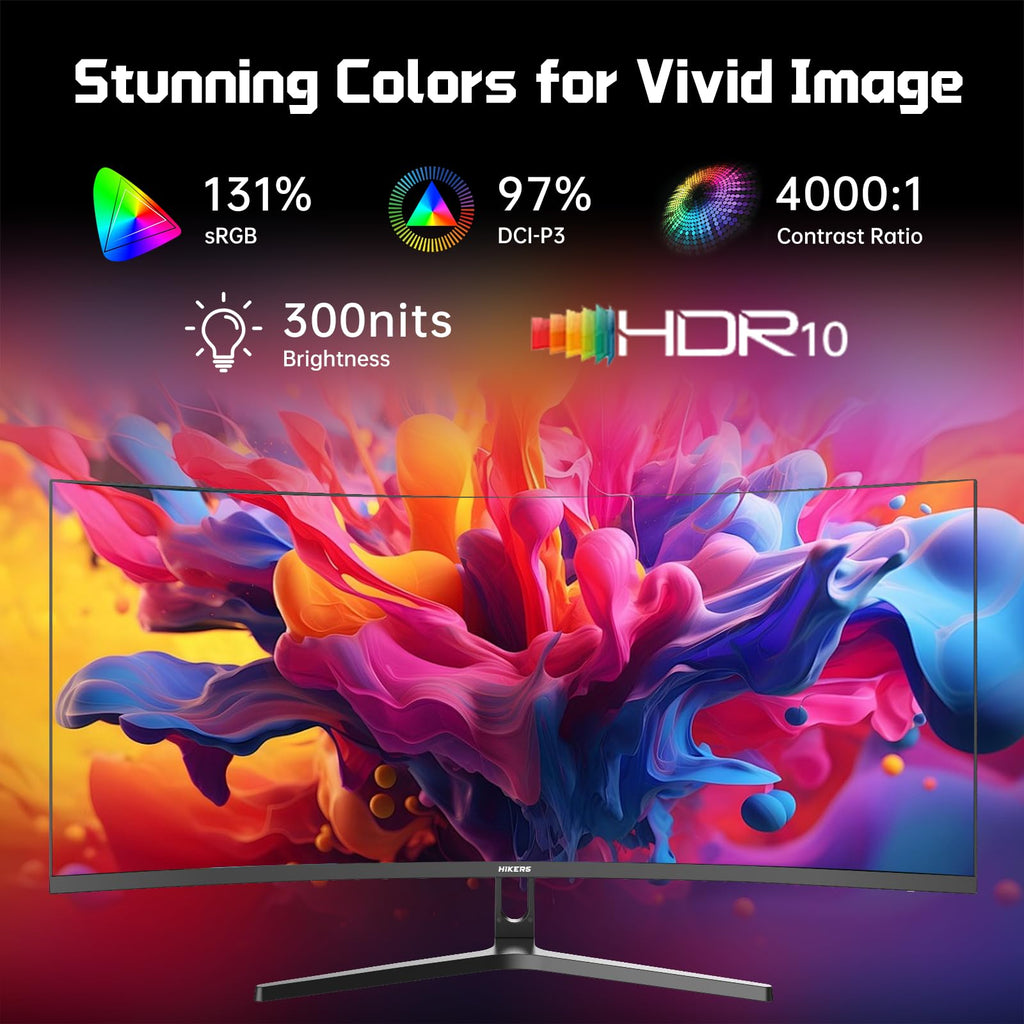 34 Inch Curved Gaming Monitor UWQHD 200Hz P51574