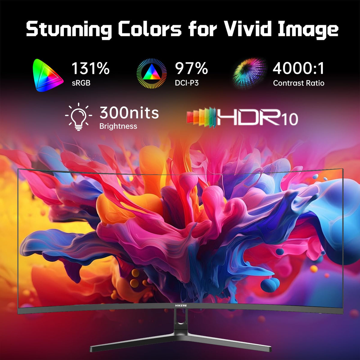 34 Inch Curved Gaming Monitor UWQHD 200Hz P51574