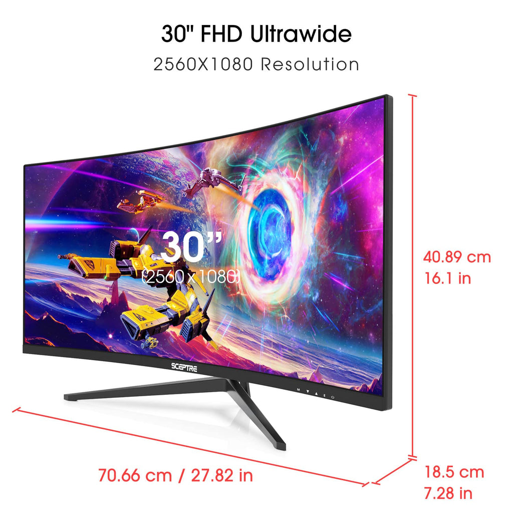 30-inch Curved Ultra Wide Gaming Monitor 200Hz Y85967