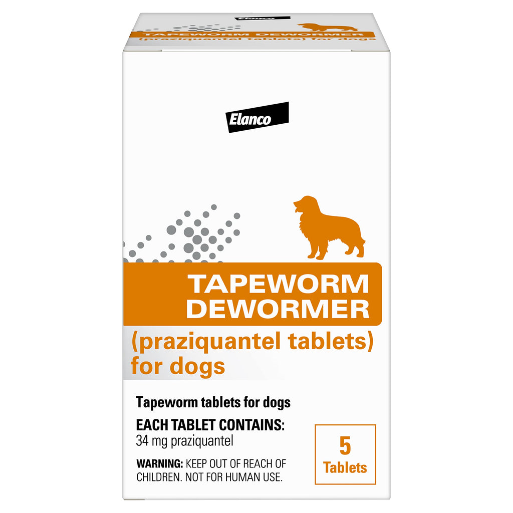 Praziquantel Tablets for Dogs 5 Count J505458