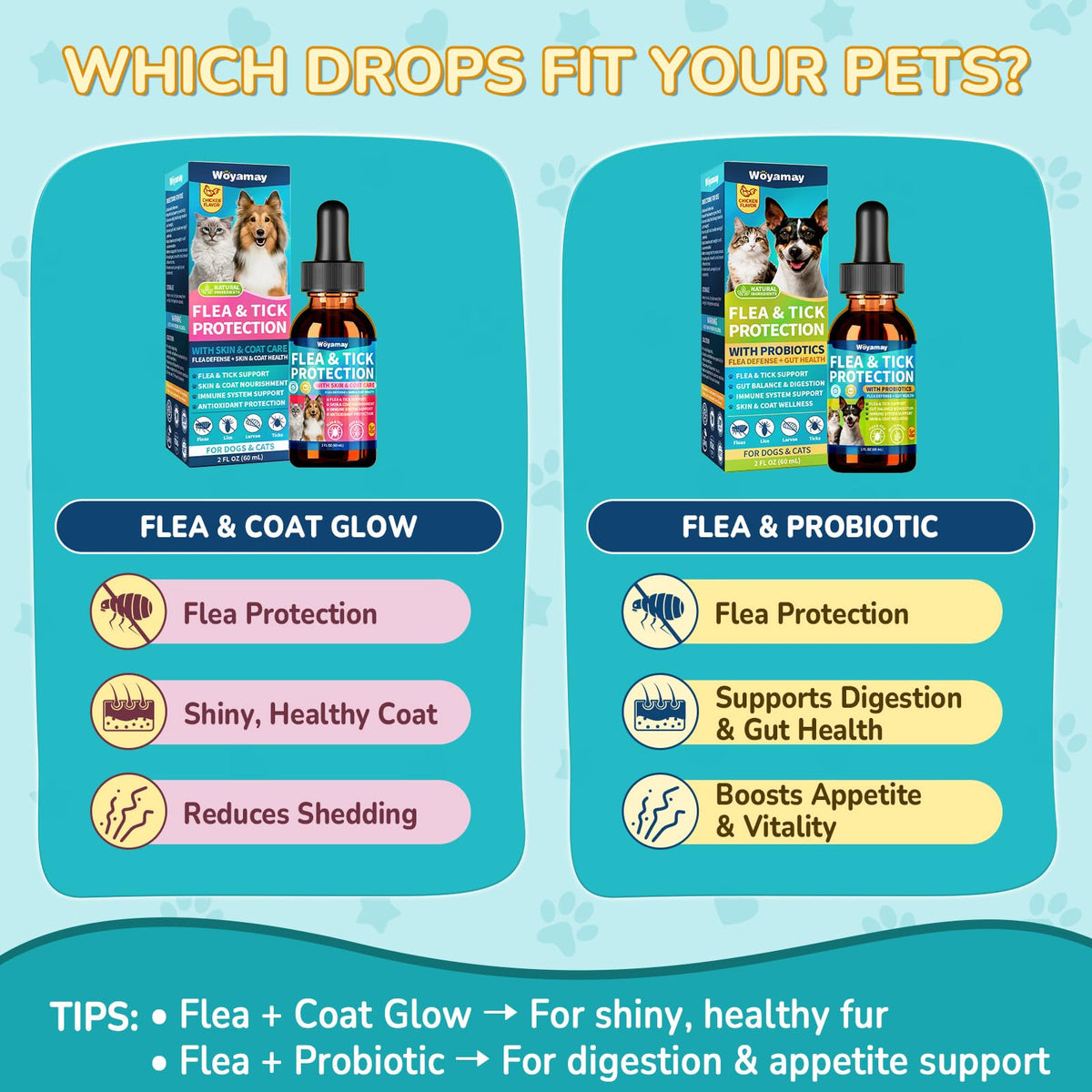 Flea and Tick Prevention for Dogs & Cats P150