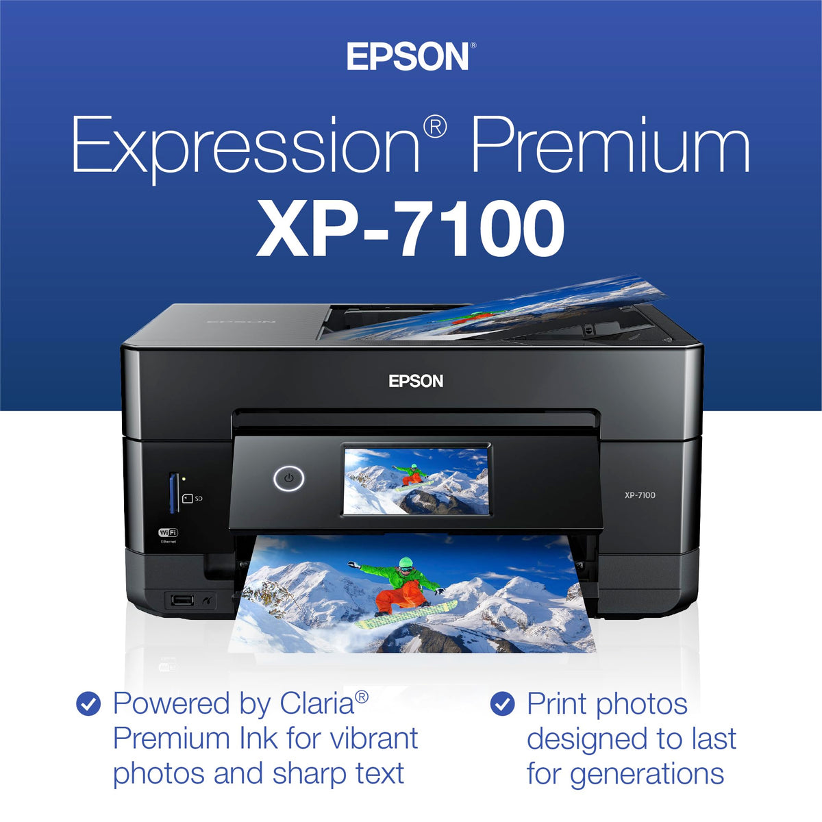 Wireless Color All-in-One Inkjet Printer H765252