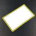 Replacement Glass Top Upper Screen Frame Lens Cover LCD Screen Protector With Adhesive Yellow B1571