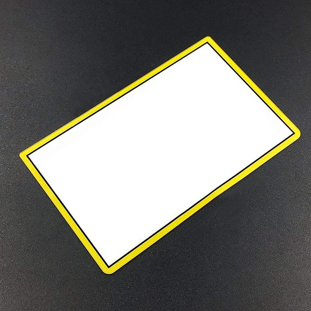 Replacement Glass Top Upper Screen Frame Lens Cover LCD Screen Protector With Adhesive Yellow B1571