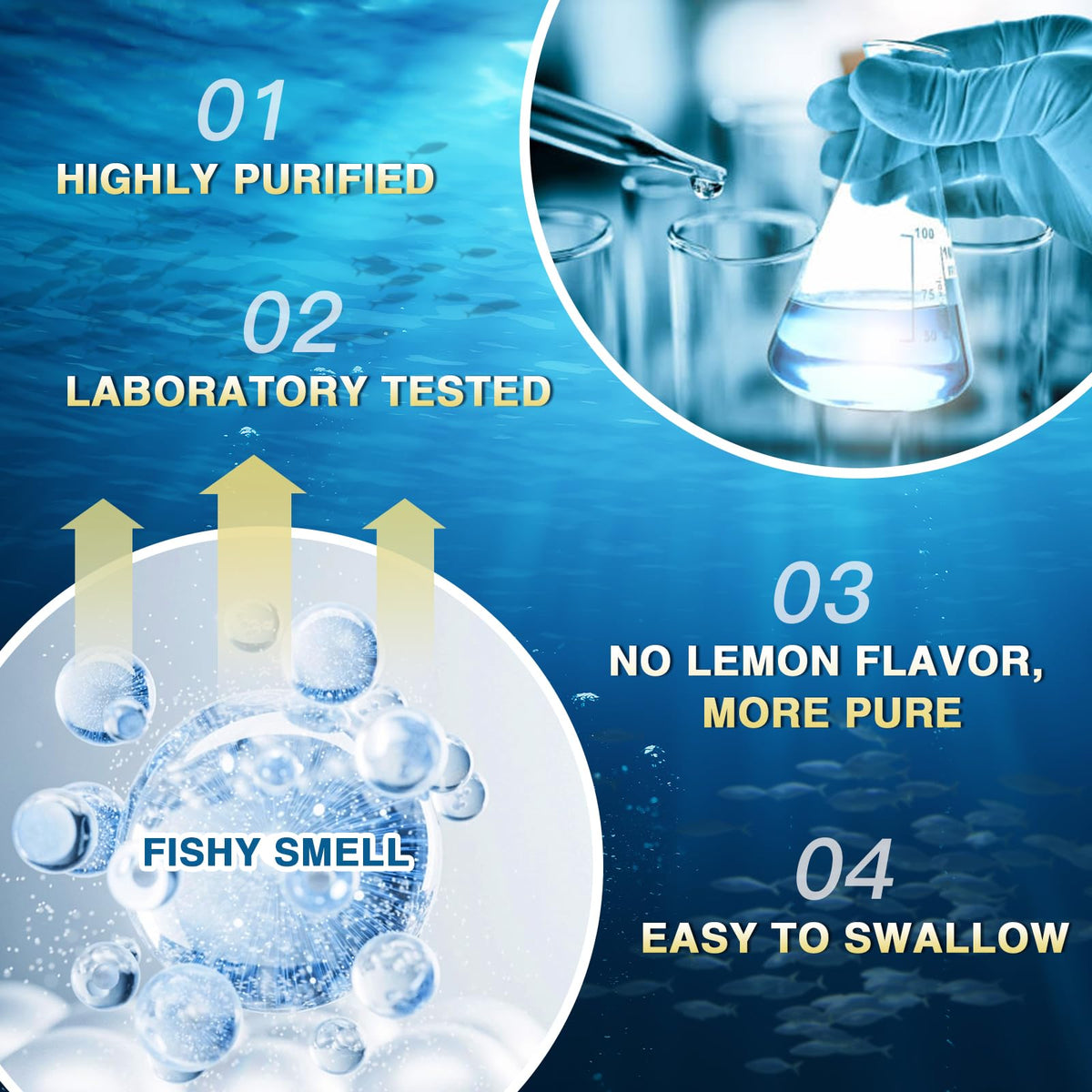 Omega 3 6 9 Fish Oil 2400mg 120 Softgels Q999