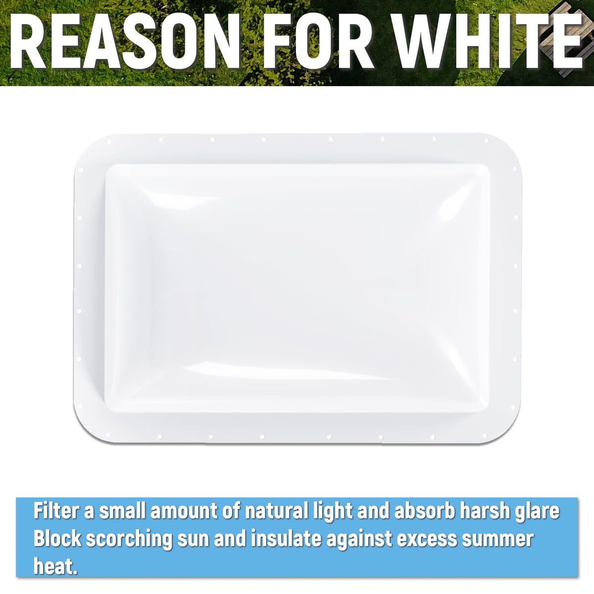 18" x 26" RV Skylight Cover B221