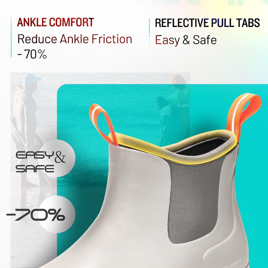 Waterproof Ankle Deck Boots A71554