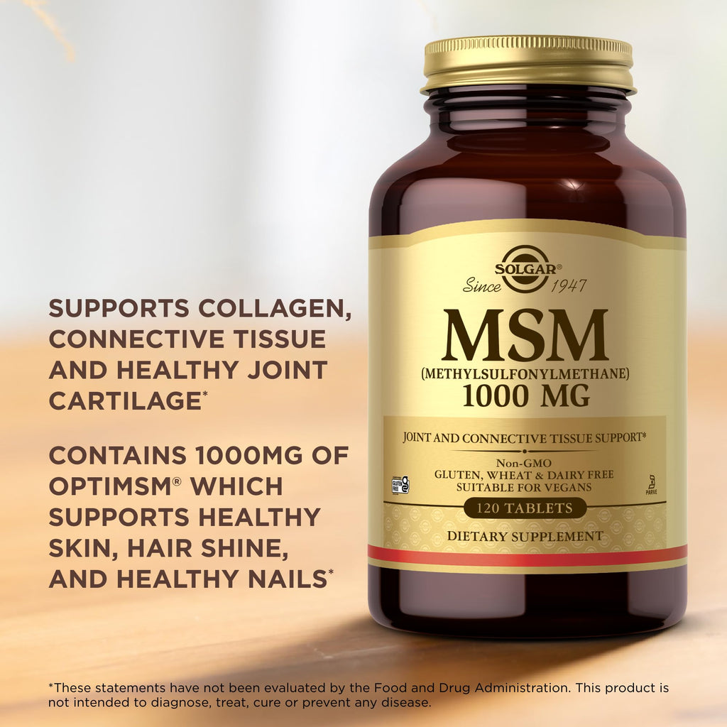 MSM 1000 mg 120 Tablets F814337