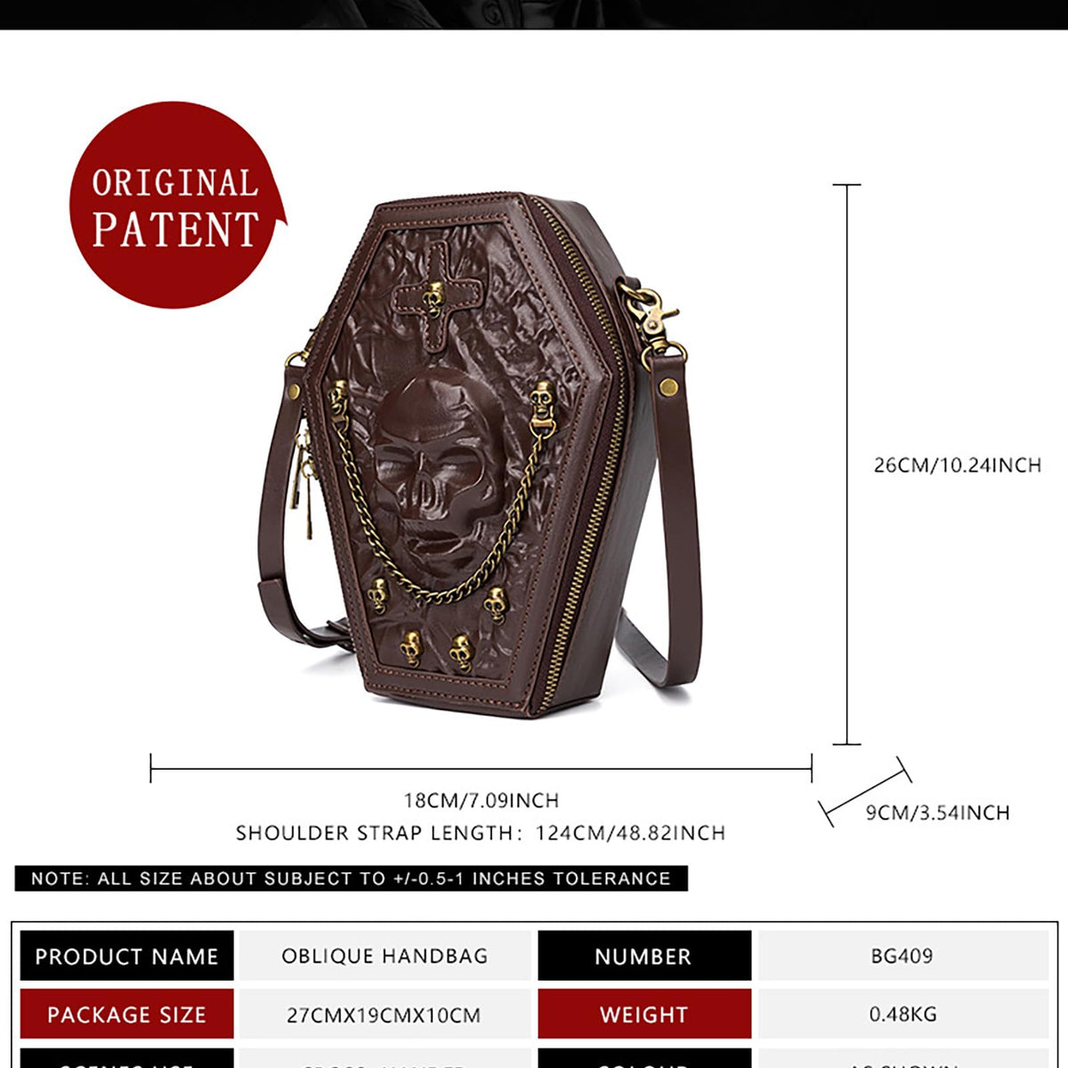 Crossbody Purse and Handbags Gothic Steampunk Retro Small Shoulder Bag U374529