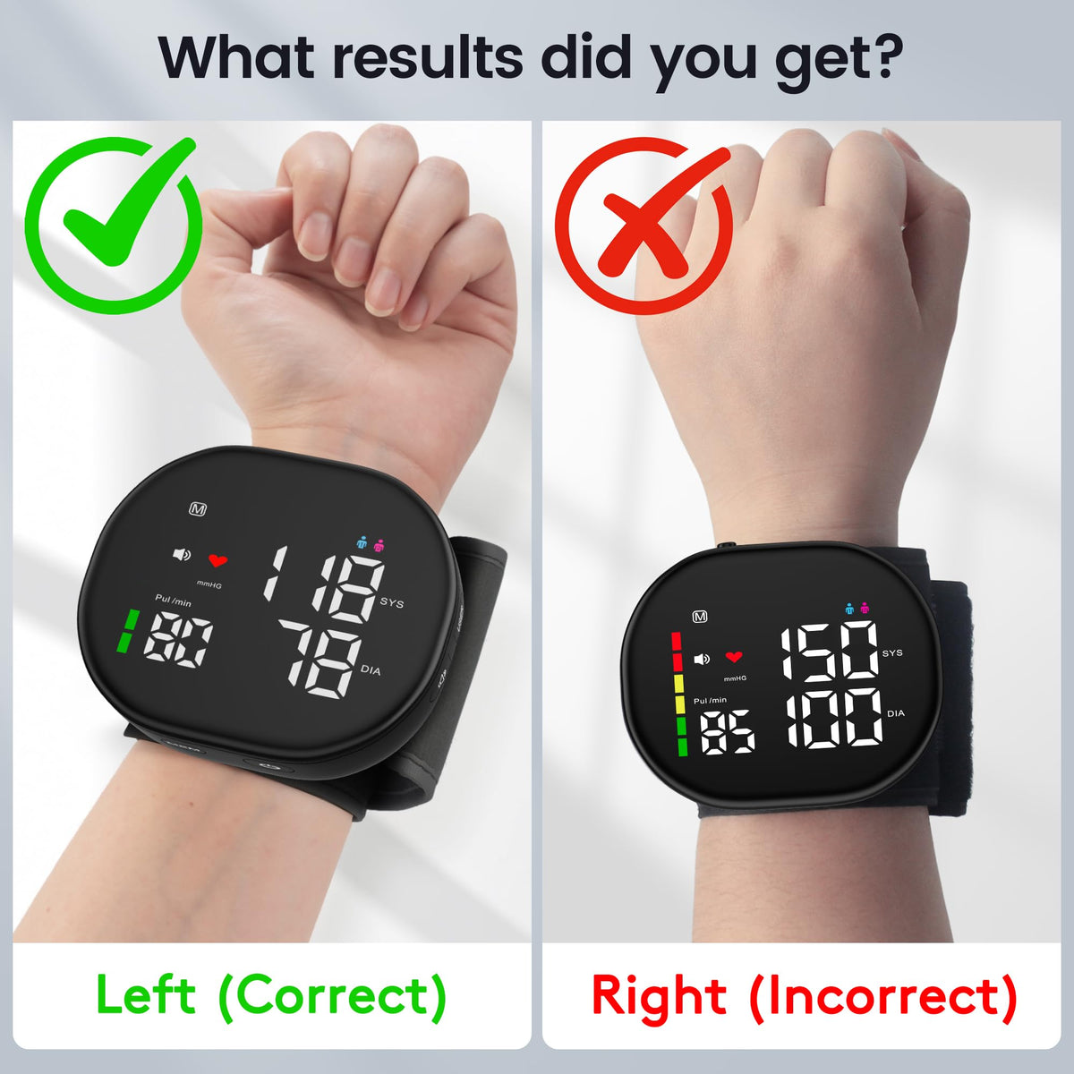 Wrist Blood Pressure Monitor Black E741870