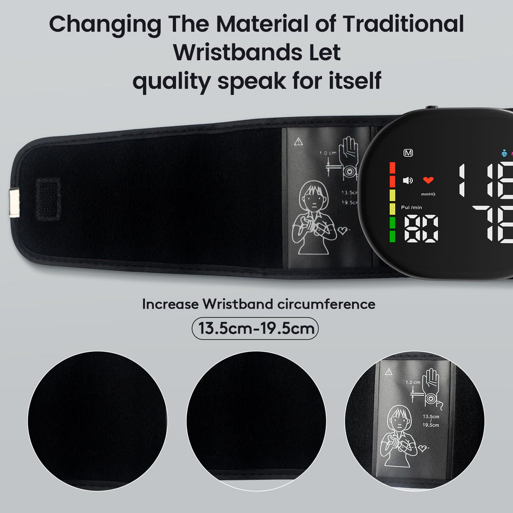Wrist Blood Pressure Monitor Black E741870