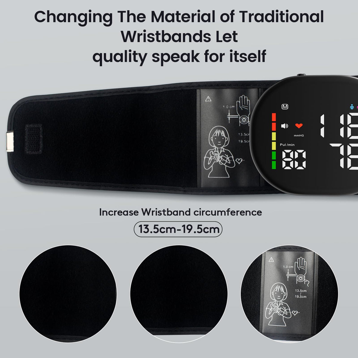 Wrist Blood Pressure Monitor Black E741870