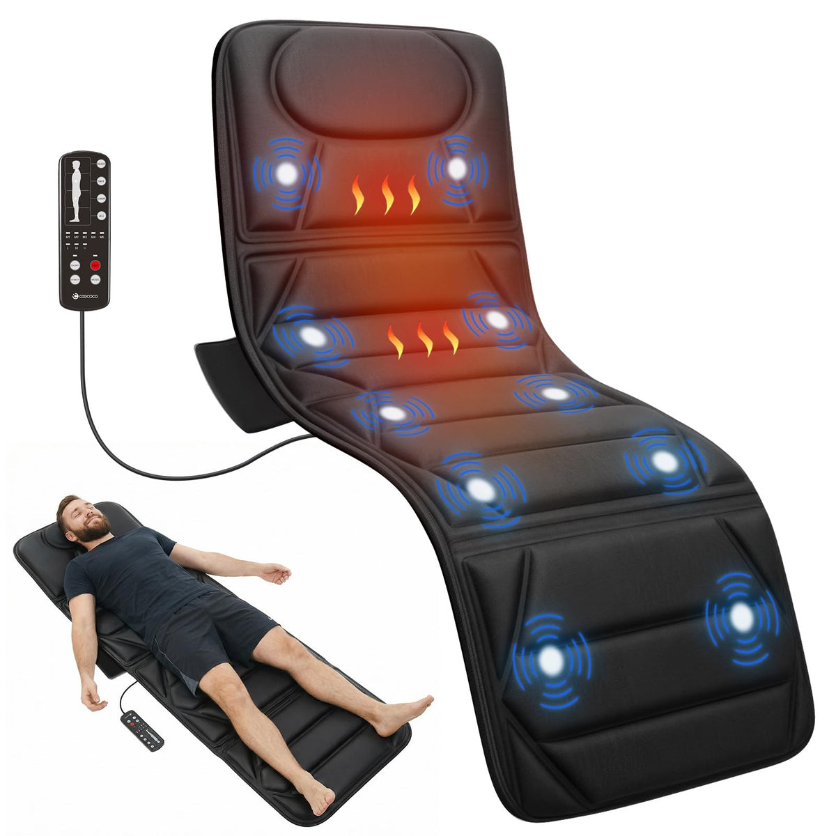 Full Body Massage Mat with Heat U747