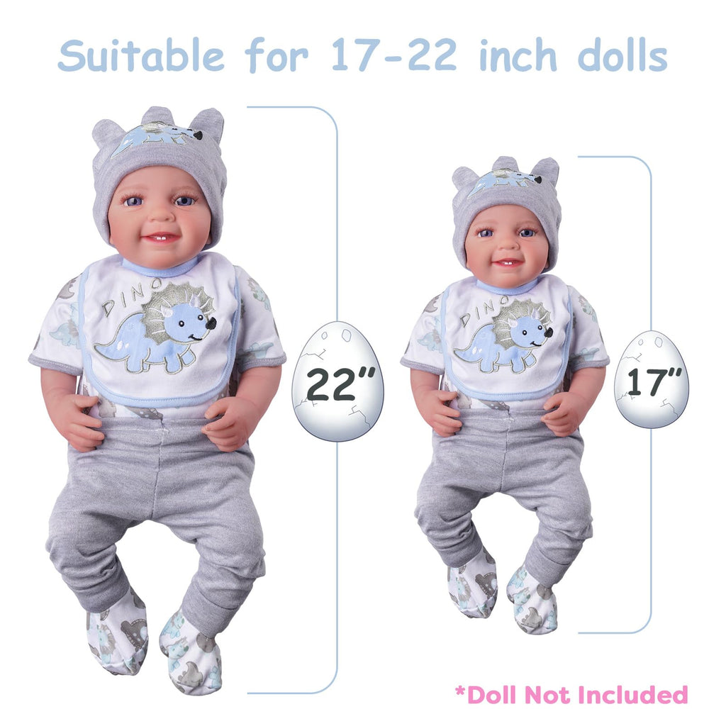 6 Pcs Baby Doll Clothes Set T364