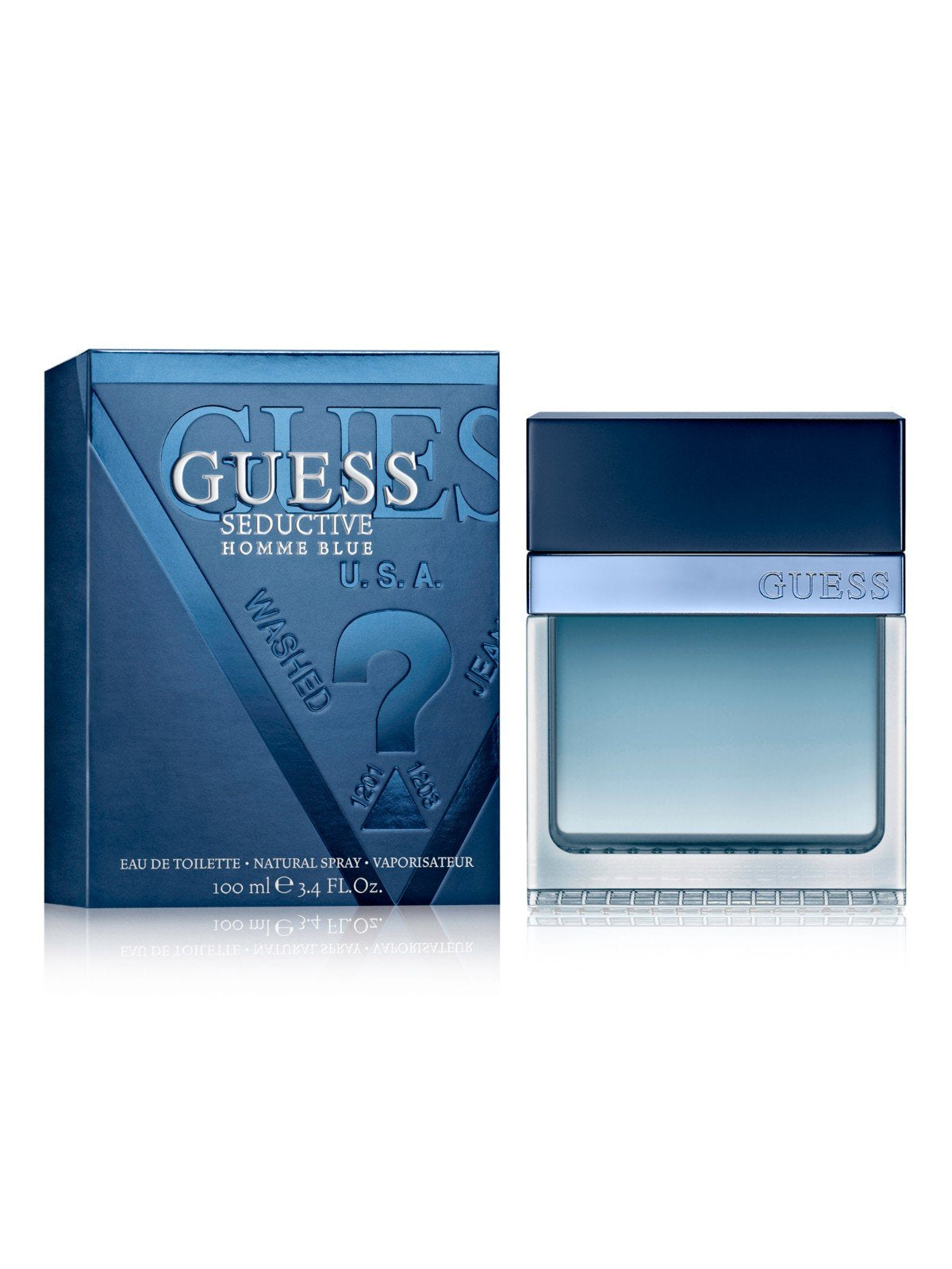 Eau De Toilette Spray for Men, Blue, 3.4 Ounce T2357
