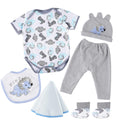 6 Pcs Baby Doll Clothes Set T364