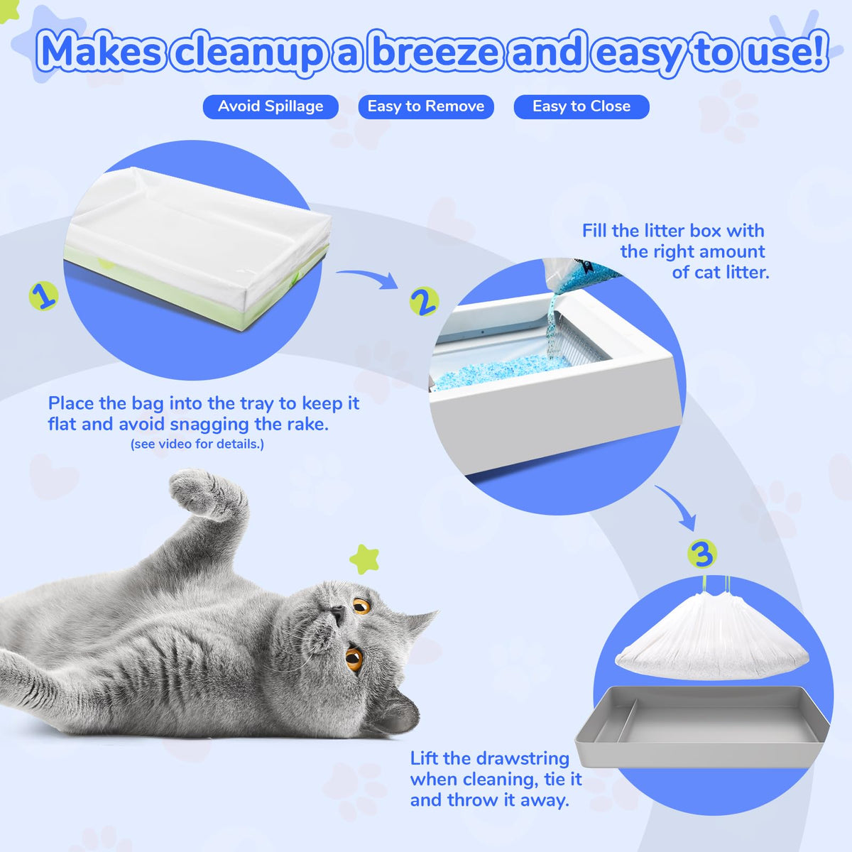 Cat Litter Liners 15 Count Y3651