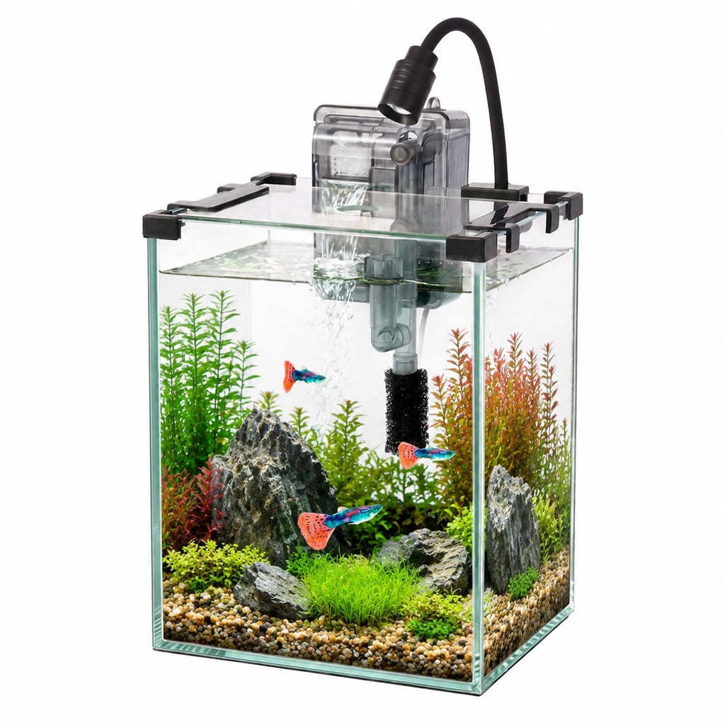 2.2 Gallon Glass Fish Tank Kit K754298