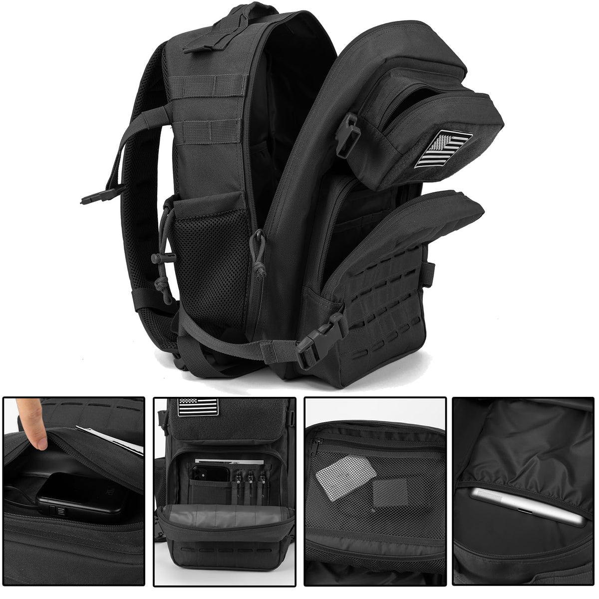25L/45L Military Tactical Backpack with Bottle Holder C359182
