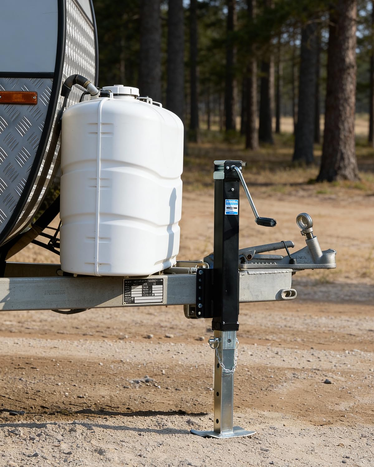 8000 lbs Adjustable Manual Trailer Jack T751262