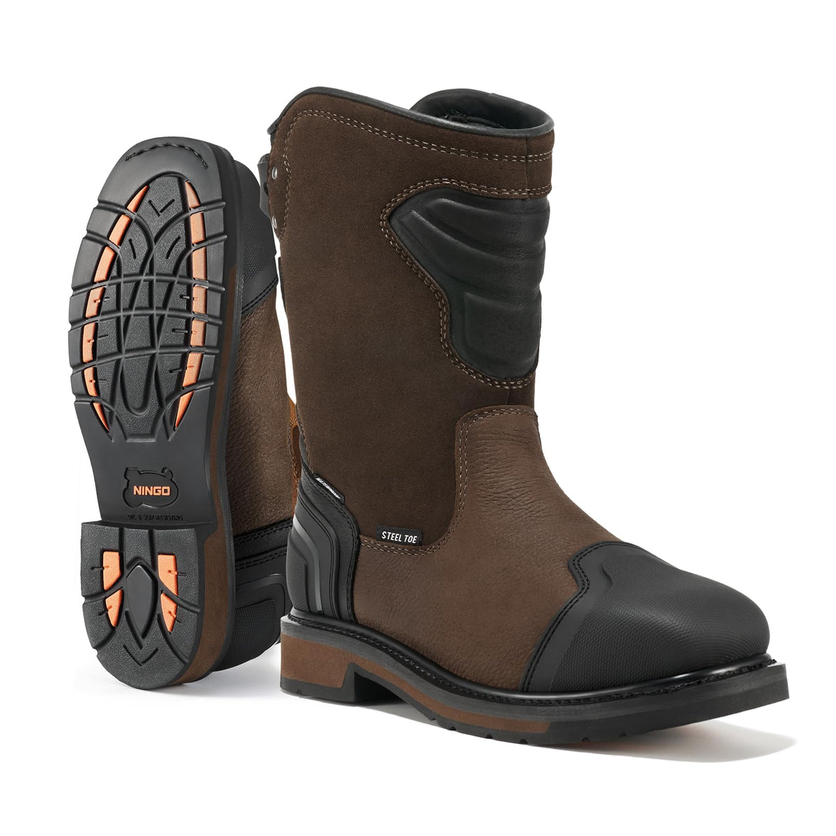 Steel Toe Waterproof Work Boots Y4654