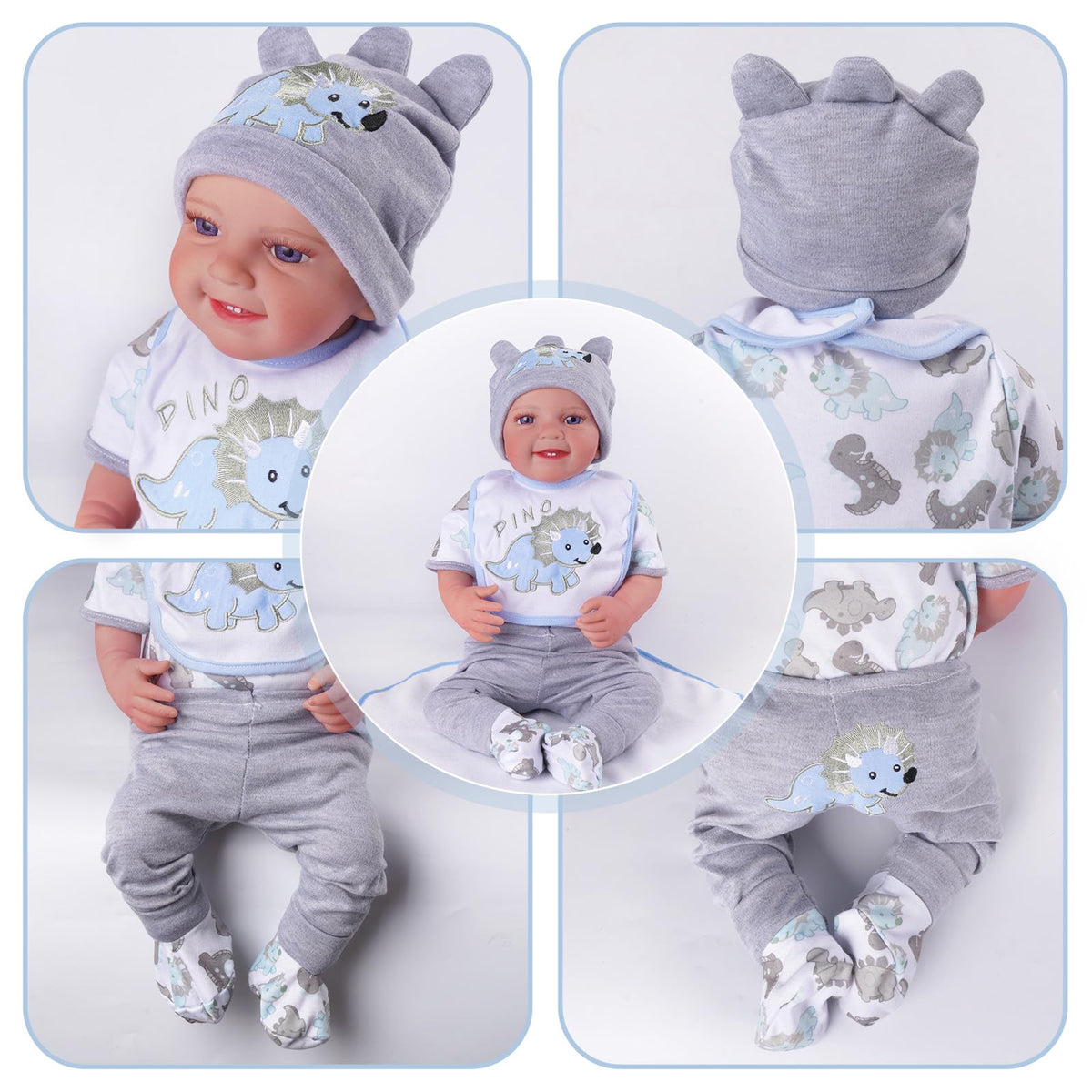 6 Pcs Baby Doll Clothes Set T364