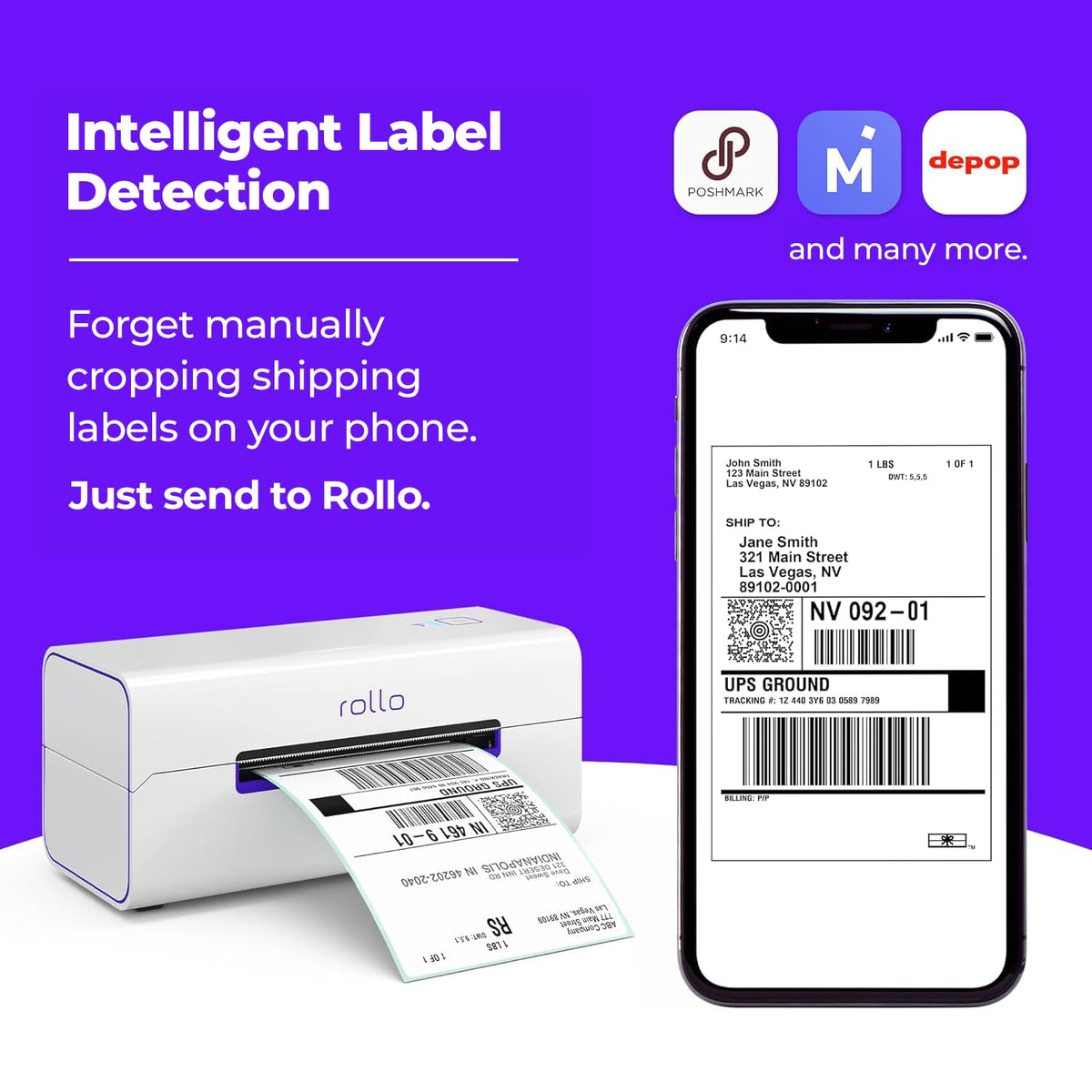 Wireless Wi-Fi 4x6 Thermal Label Printer X936