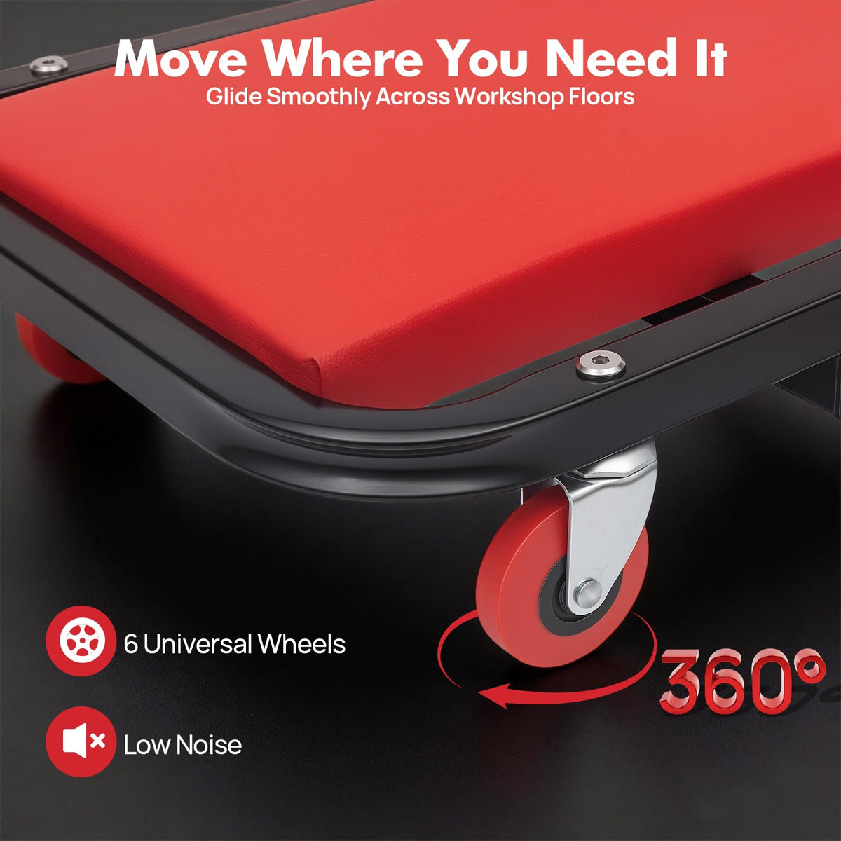 2-in-1 Convertible Mechanic Seat Z994