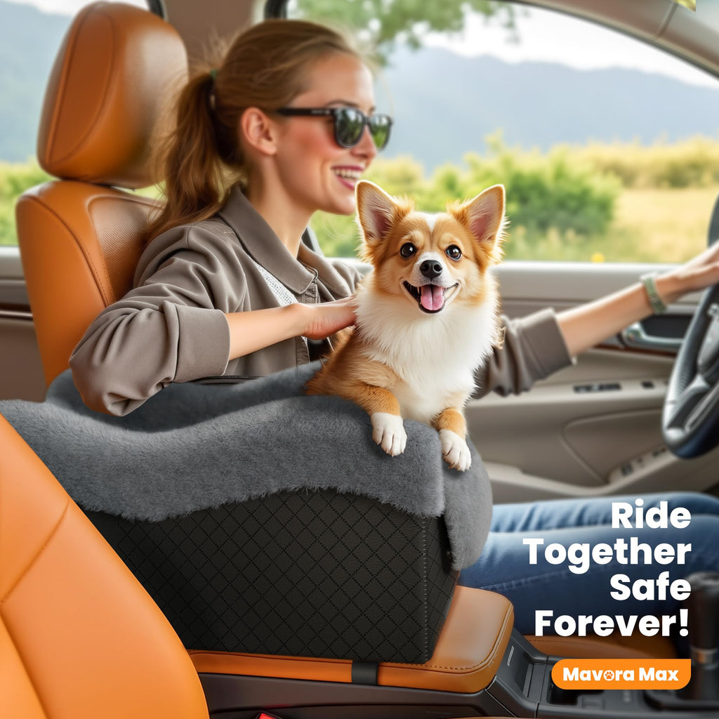 Grey Dog Car Seat V82777