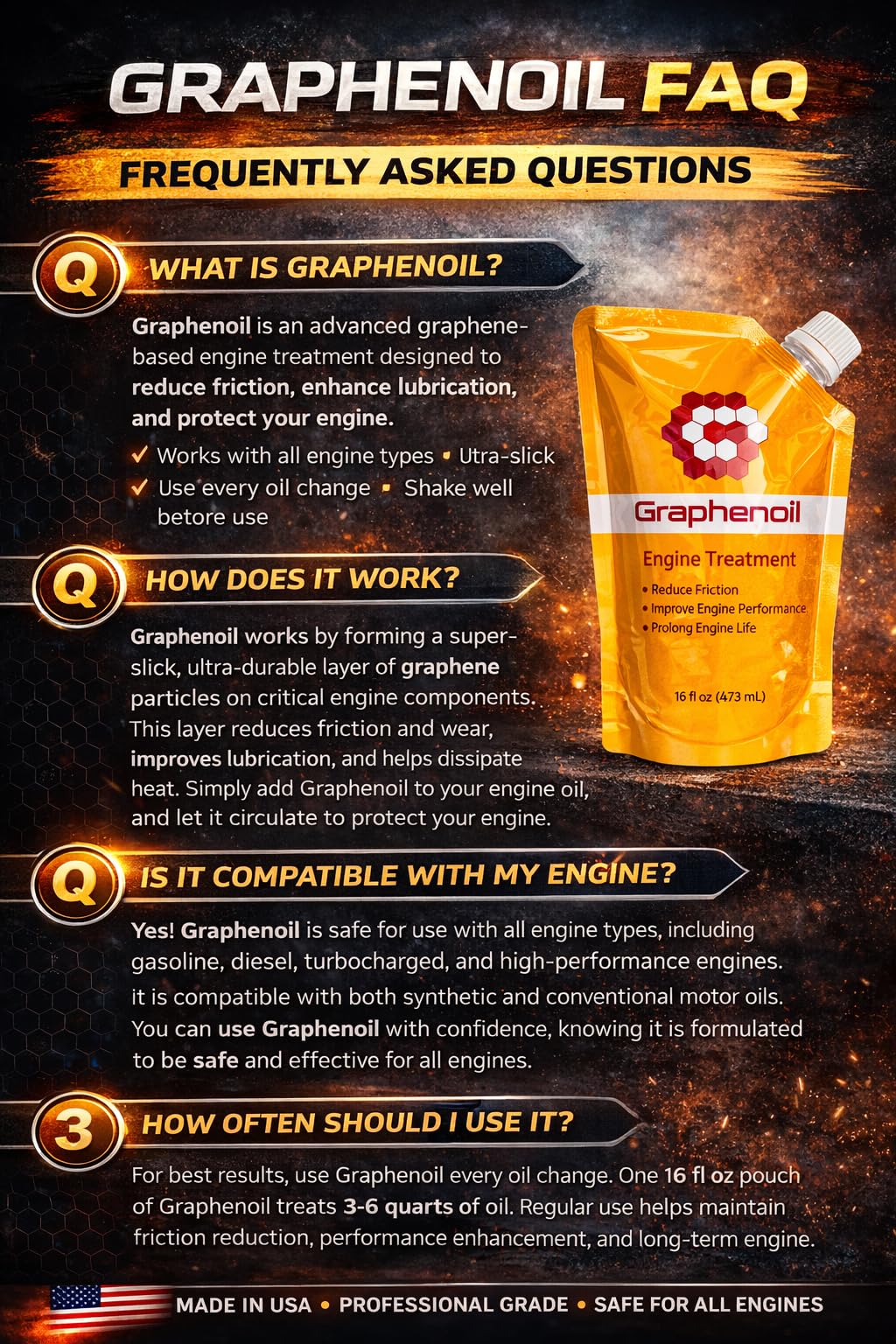 Graphene Engine Treatment 16 oz F5266