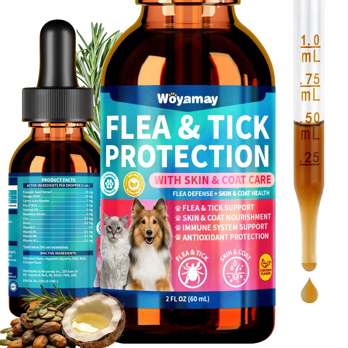 Flea and Tick Prevention for Dogs & Cats P150