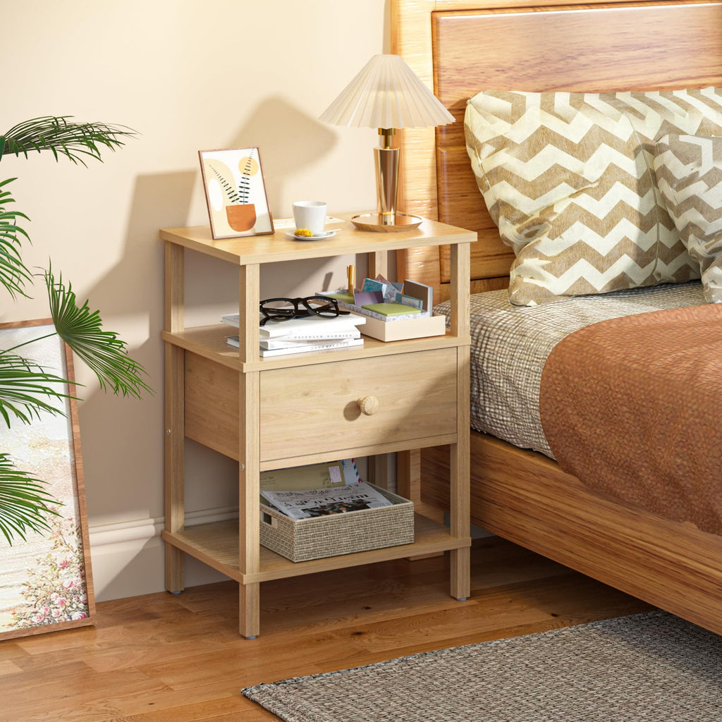 3 Tier Storage End Table Set 2 Q4340