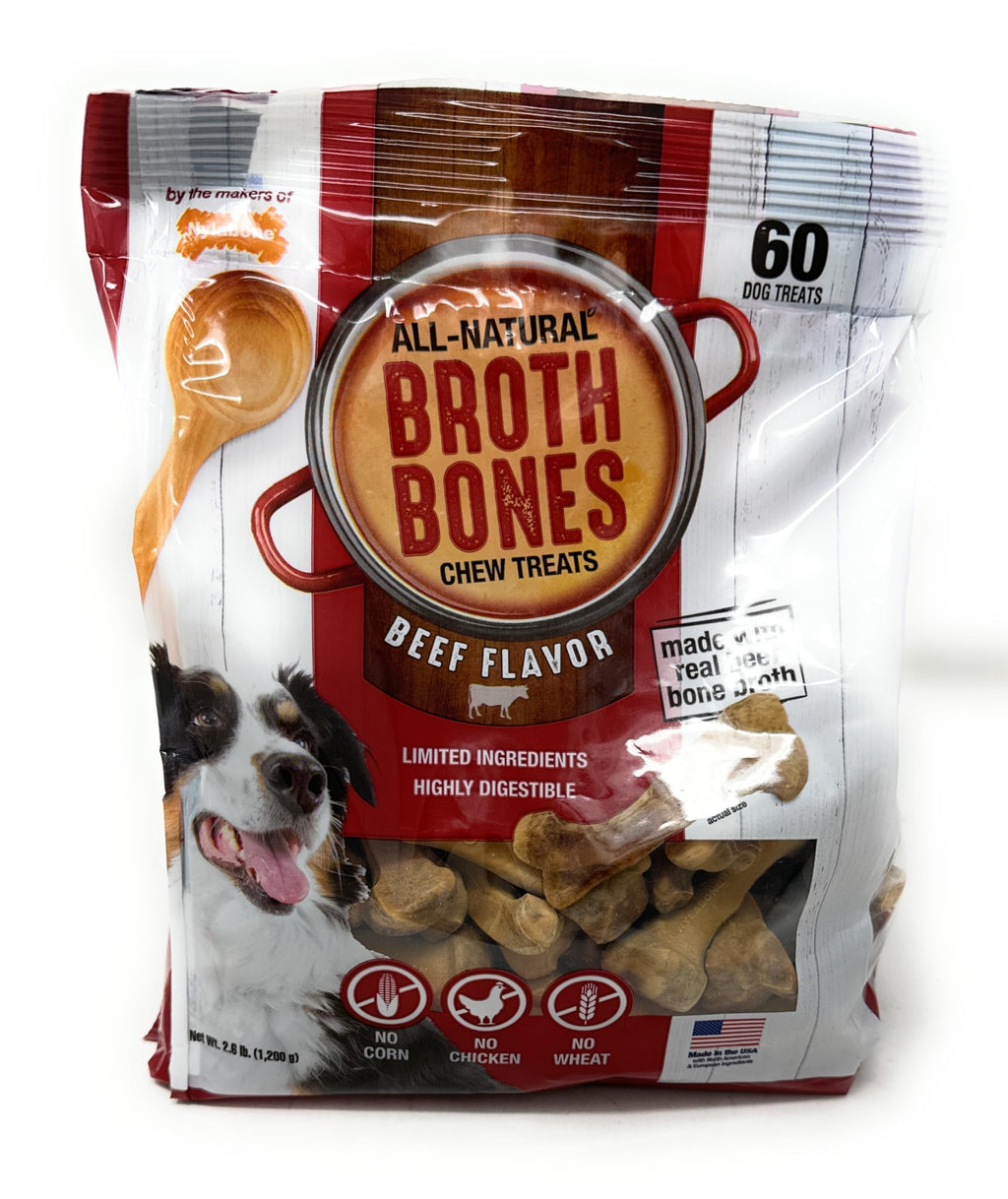 Beef Broth Bones for Dogs 60 Count Q578