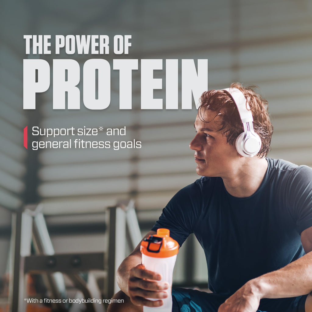 100% Whey Protein Powder, 25g Protein, Rich Chocolate, 5 Pound N24453