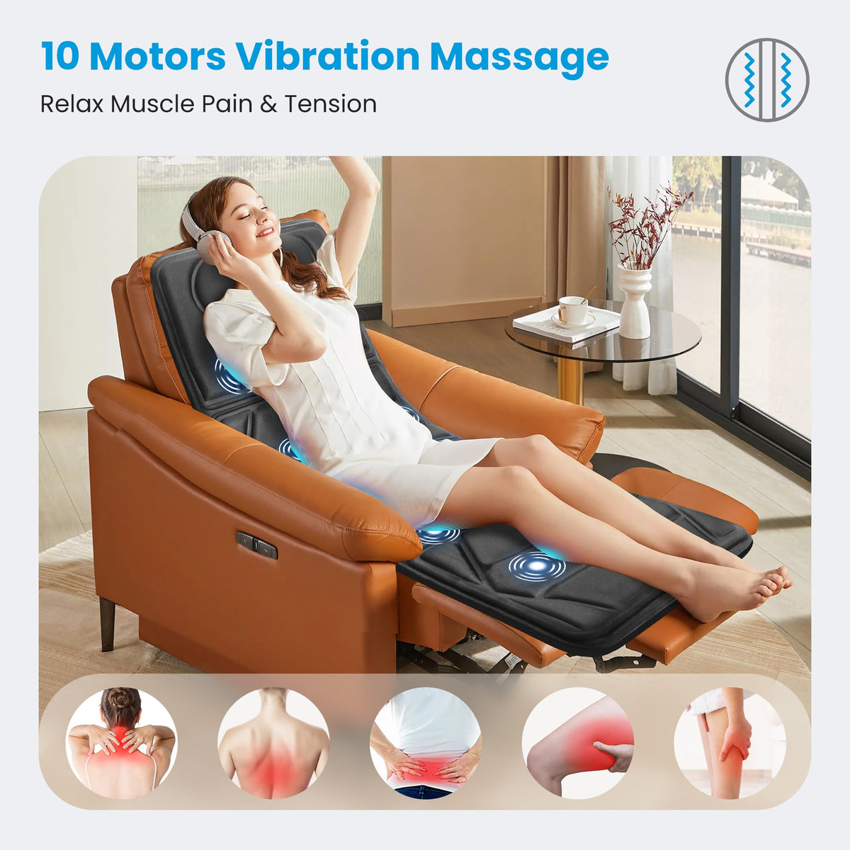 Full Body Massage Mat with Heat U747