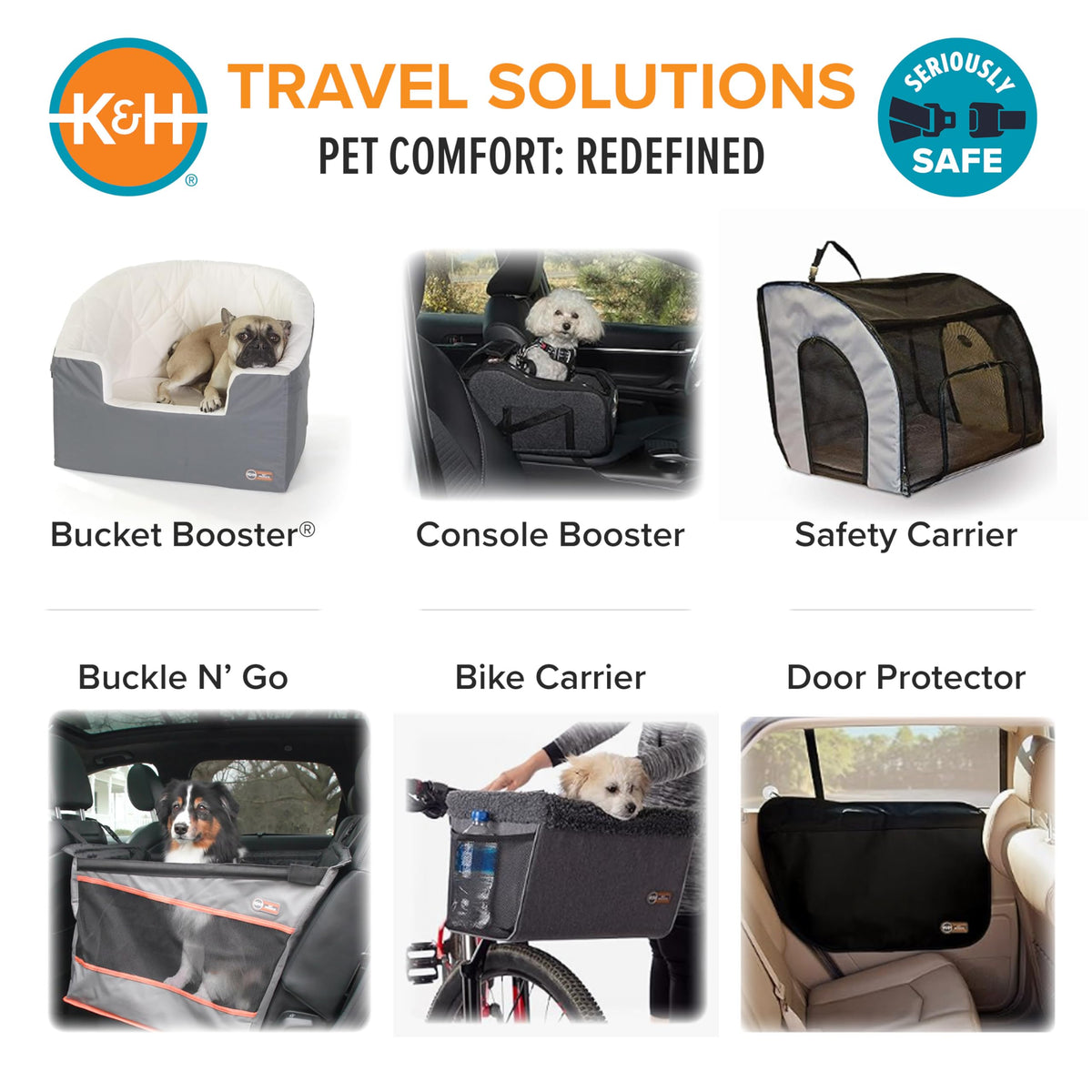 Dog Car Seat for Pets Under 8 lbs R2986