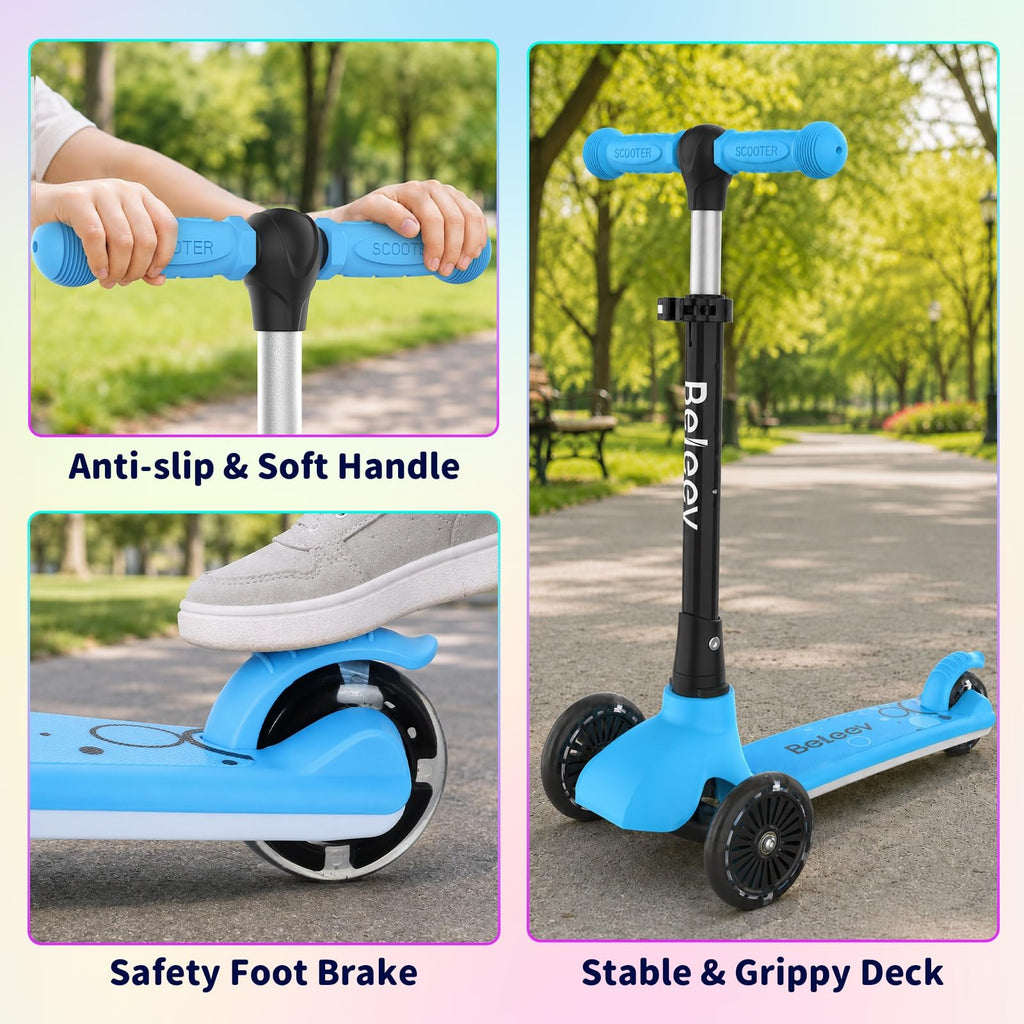 Light Up Deck & Wheels Scooter R898